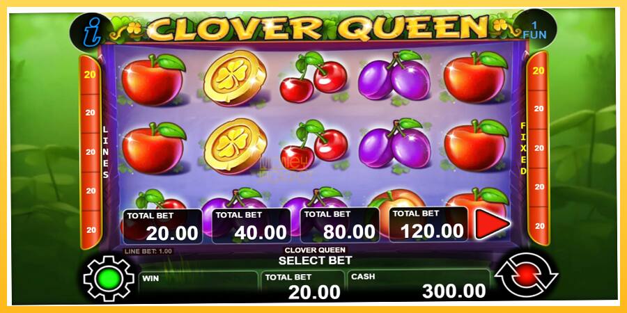 Игровой аппарат Clover Queen - игра на реальные деньги, картинка 1