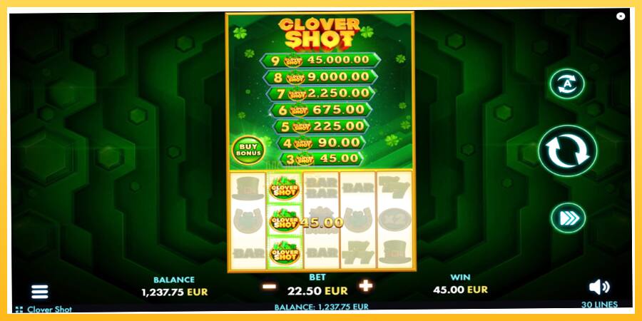 Игровой аппарат Clover Shot - игра на реальные деньги, картинка 4