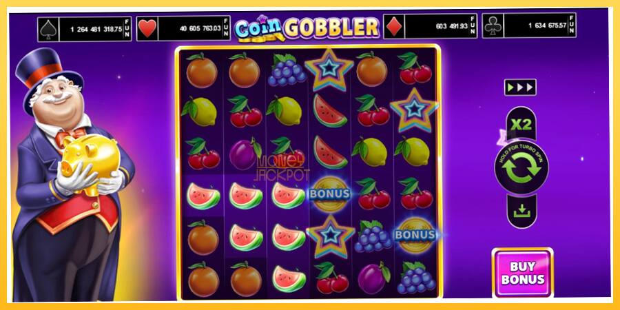 Игровой аппарат Coin Gobbler - игра на реальные деньги, картинка 2