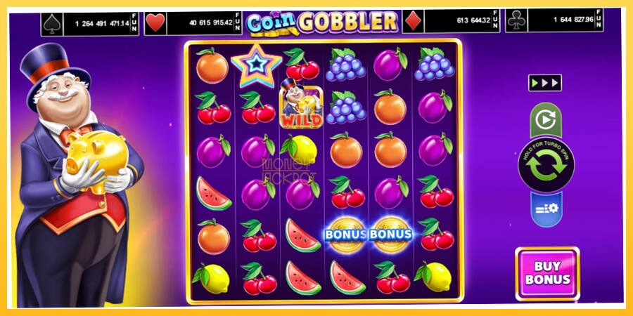 Игровой аппарат Coin Gobbler - игра на реальные деньги, картинка 4