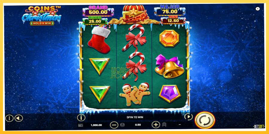 Игровой аппарат Coins of Christmas - игра на реальные деньги, картинка 2