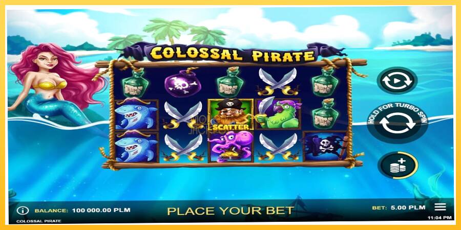 Игровой аппарат Colossal Pirate - игра на реальные деньги, картинка 1