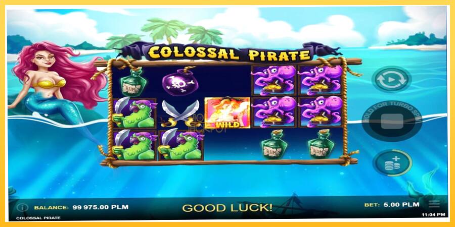 Игровой аппарат Colossal Pirate - игра на реальные деньги, картинка 2