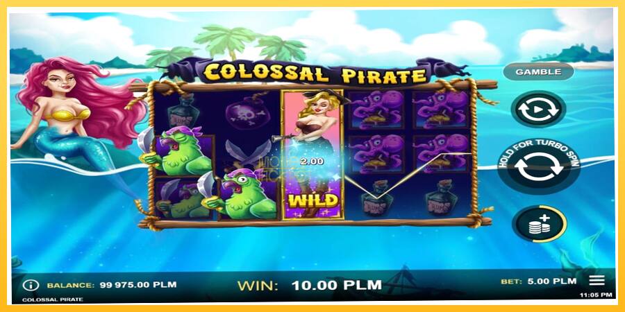 Игровой аппарат Colossal Pirate - игра на реальные деньги, картинка 3