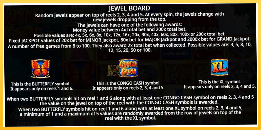 Игровой аппарат Congo Cash XL - игра на реальные деньги, картинка 5