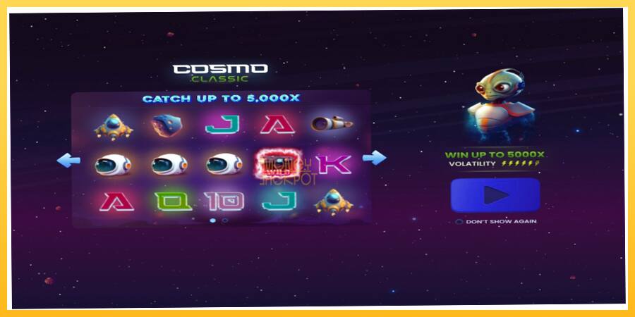 Игровой аппарат Cosmo Classic - игра на реальные деньги, картинка 1