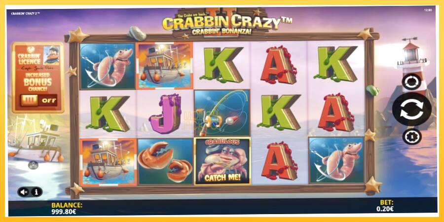 Игровой аппарат Crabbin Crazy 2 - игра на реальные деньги, картинка 2