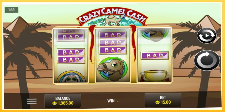 Игровой аппарат Crazy Camel Cash - игра на реальные деньги, картинка 1