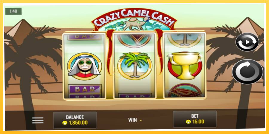 Игровой аппарат Crazy Camel Cash - игра на реальные деньги, картинка 2