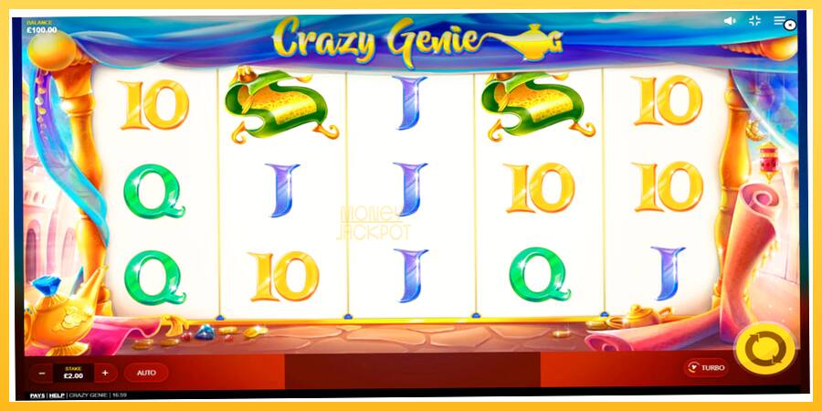 Игровой аппарат Crazy Genie - игра на реальные деньги, картинка 1