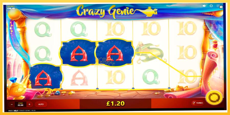 Игровой аппарат Crazy Genie - игра на реальные деньги, картинка 4