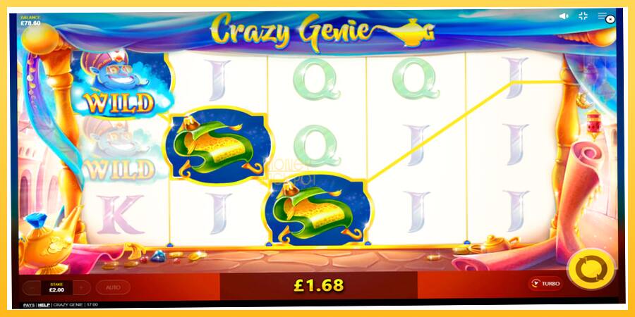 Игровой аппарат Crazy Genie - игра на реальные деньги, картинка 5