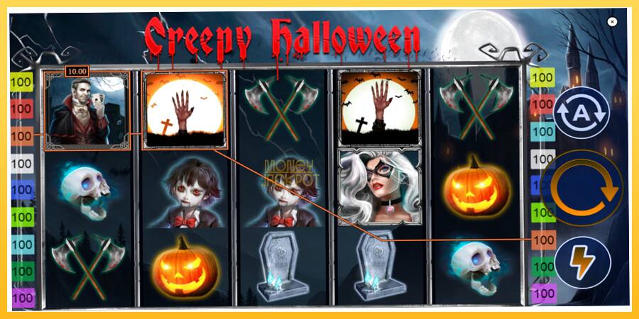 Игровой аппарат Creepy Halloween - игра на реальные деньги, картинка 3