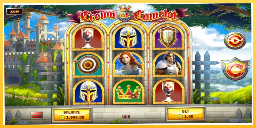 Игровой аппарат Crown of Camelot - игра на реальные деньги, картинка 2