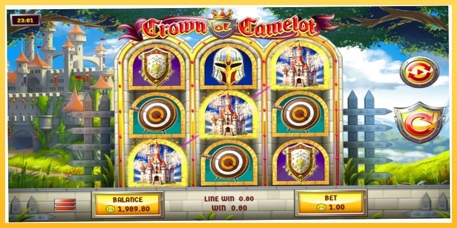 Игровой аппарат Crown of Camelot - игра на реальные деньги, картинка 3