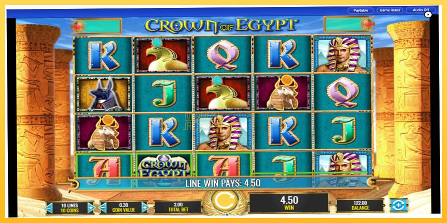 Игровой аппарат Crown of Egypt - игра на реальные деньги, картинка 3