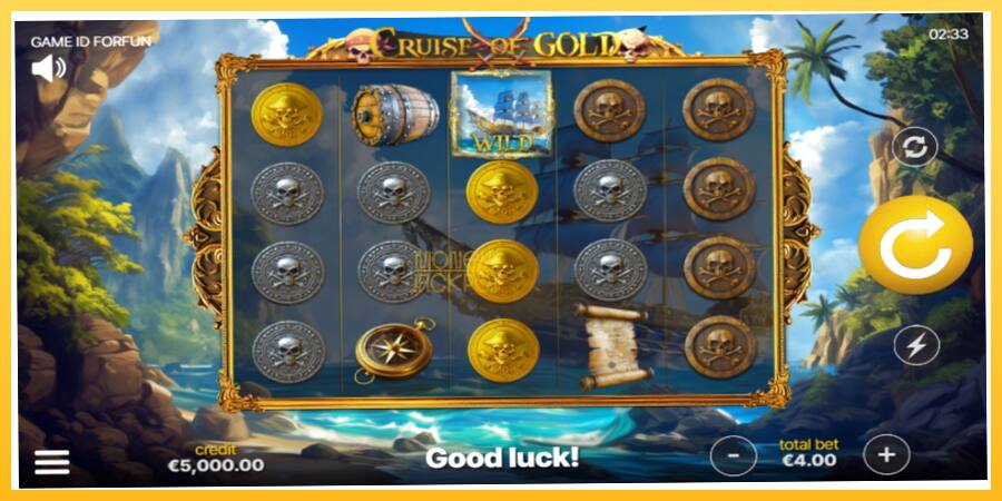 Игровой аппарат Cruise of Gold - игра на реальные деньги, картинка 1