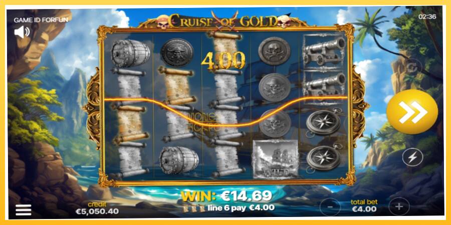 Игровой аппарат Cruise of Gold - игра на реальные деньги, картинка 3