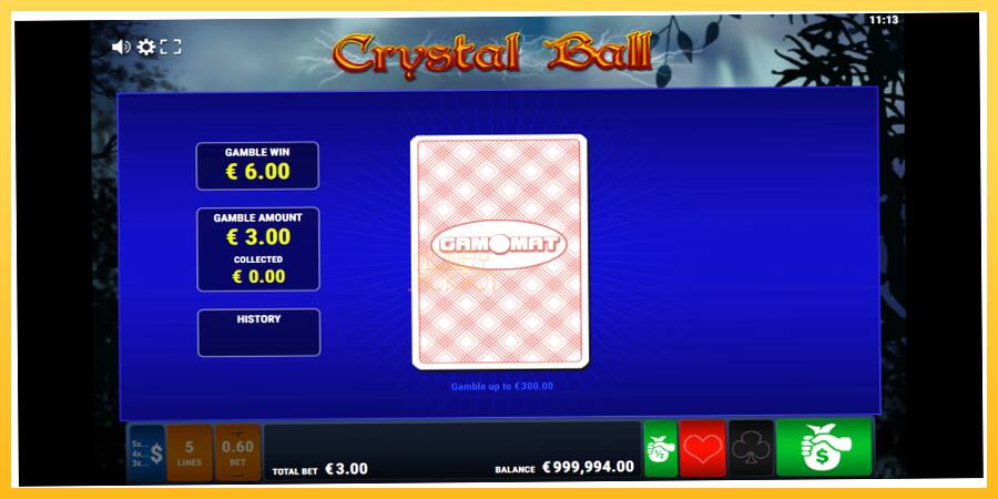 Игровой аппарат Crystal Ball - игра на реальные деньги, картинка 3