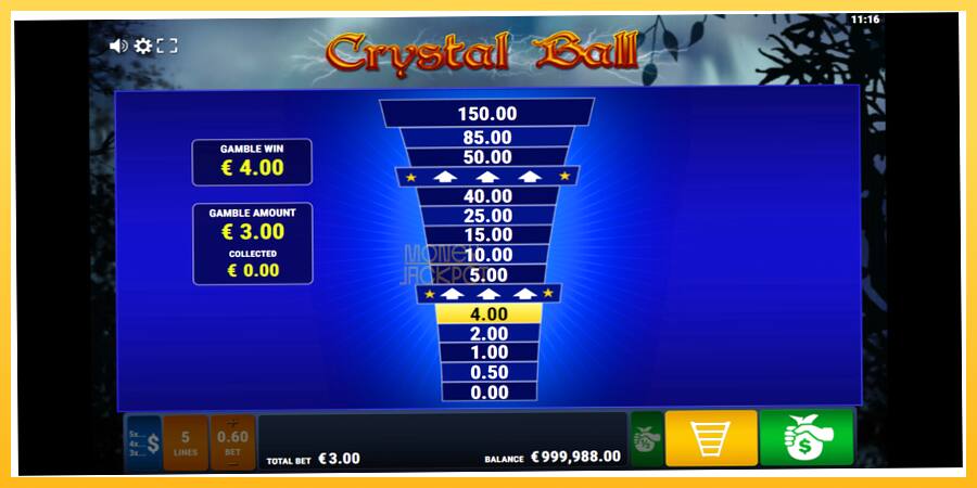 Игровой аппарат Crystal Ball - игра на реальные деньги, картинка 4