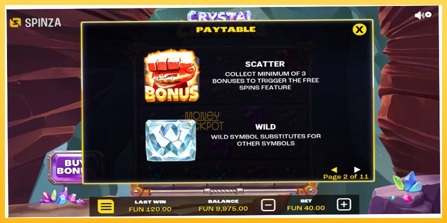 Игровой аппарат Crystal Crushers - игра на реальные деньги, картинка 6