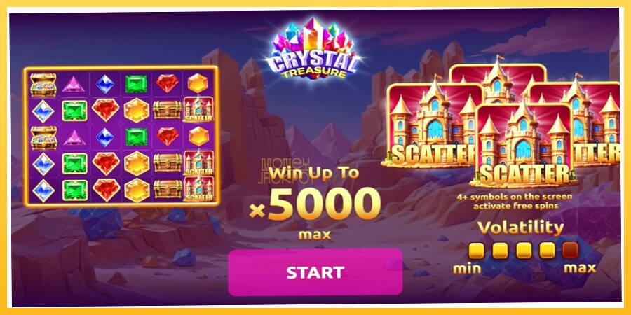 Игровой аппарат Crystal Treasure - игра на реальные деньги, картинка 1