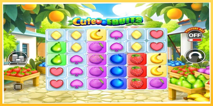 Игровой аппарат Cute Fruits - игра на реальные деньги, картинка 1