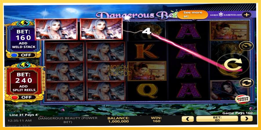 Игровой аппарат Dangerous Beauty Power Bet - игра на реальные деньги, картинка 3