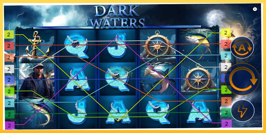 Игровой аппарат Dark Waters - игра на реальные деньги, картинка 1