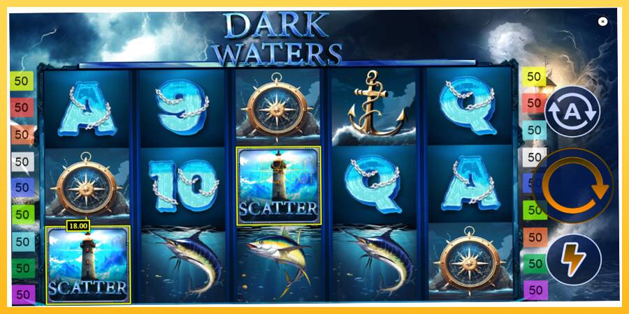 Игровой аппарат Dark Waters - игра на реальные деньги, картинка 2