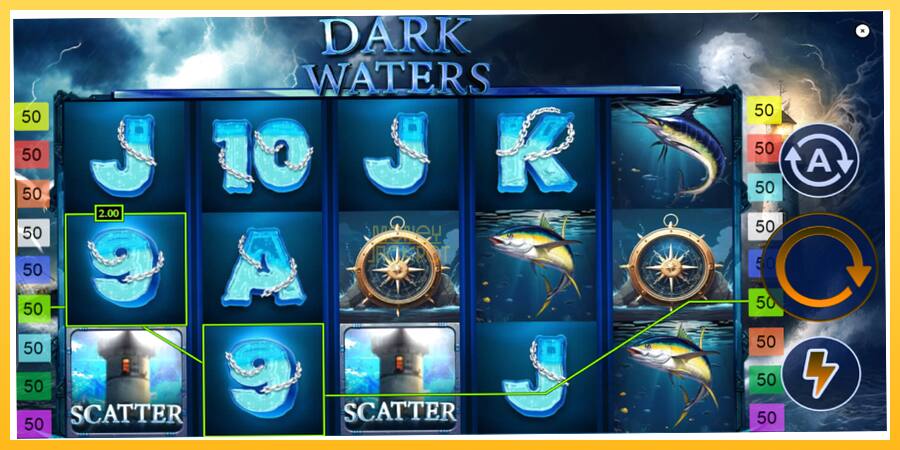 Игровой аппарат Dark Waters - игра на реальные деньги, картинка 3