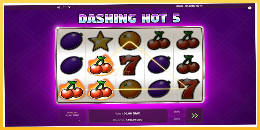 Игровой аппарат Dashing Hot 5 - игра на реальные деньги, картинка 2