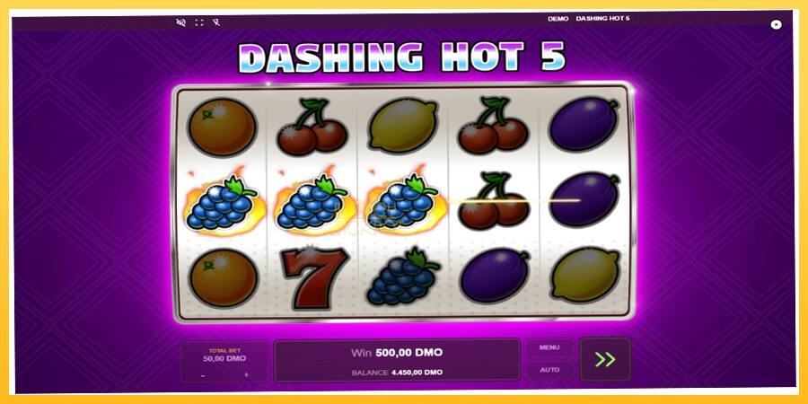 Игровой аппарат Dashing Hot 5 - игра на реальные деньги, картинка 3