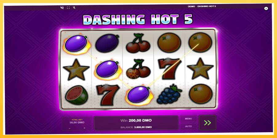 Игровой аппарат Dashing Hot 5 - игра на реальные деньги, картинка 4