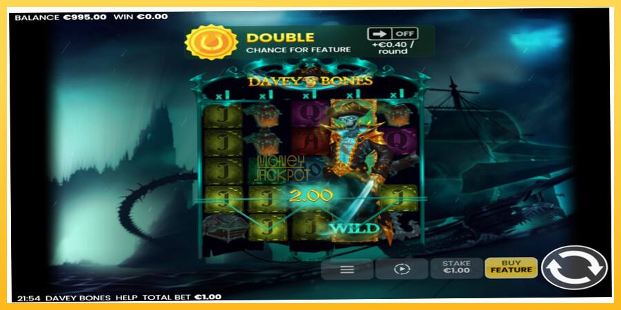 Игровой аппарат Davey Bones - игра на реальные деньги, картинка 3