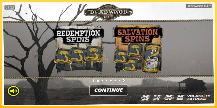 Игровой аппарат Deadwood R.I.P - игра на реальные деньги, картинка 1