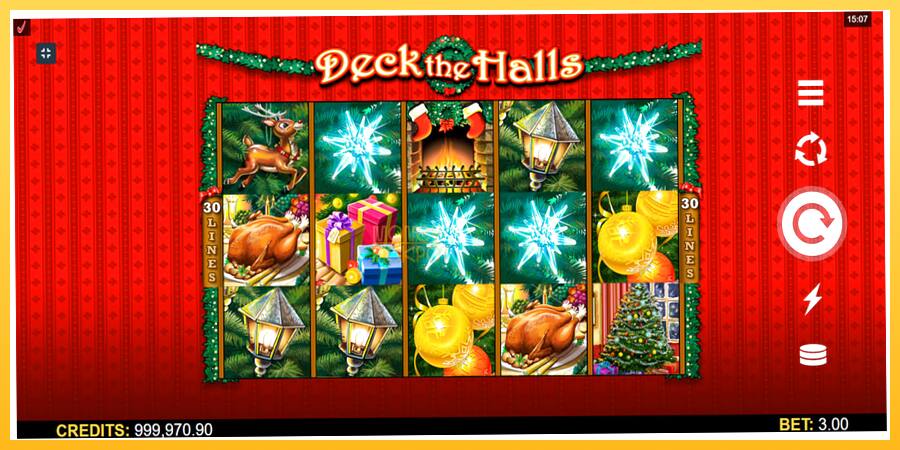 Игровой аппарат Deck The Halls - игра на реальные деньги, картинка 1