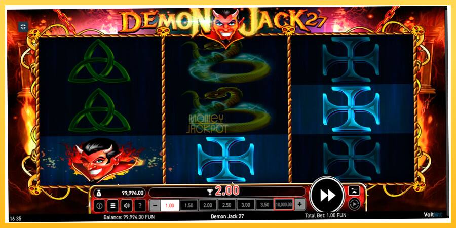 Игровой аппарат Demon Jack 27 - игра на реальные деньги, картинка 2