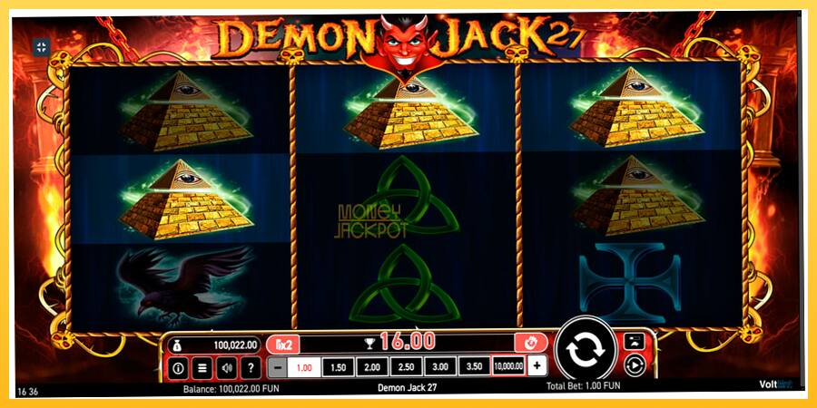 Игровой аппарат Demon Jack 27 - игра на реальные деньги, картинка 5