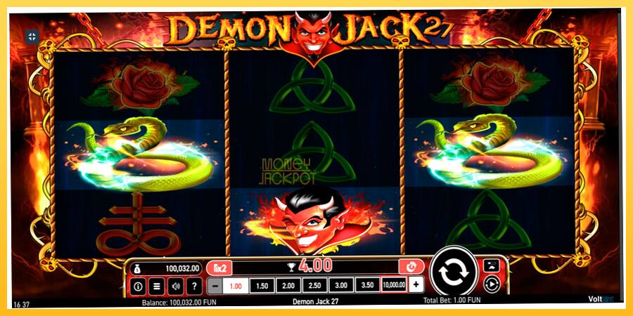 Игровой аппарат Demon Jack 27 - игра на реальные деньги, картинка 6