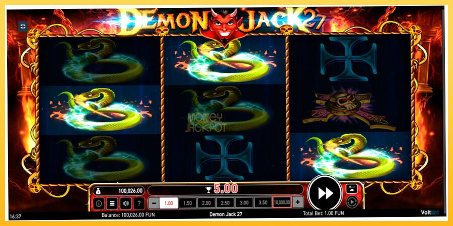 Игровой аппарат Demon Jack 27 - игра на реальные деньги, картинка 7