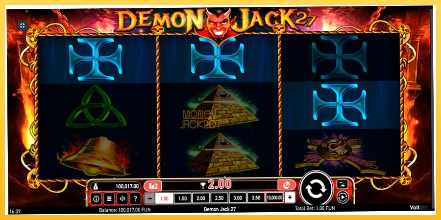 Игровой аппарат Demon Jack 27 - игра на реальные деньги, картинка 8