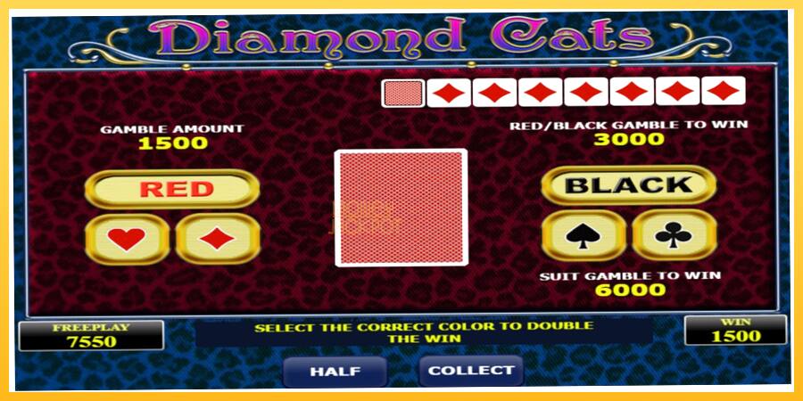 Игровой аппарат Diamond Cats - игра на реальные деньги, картинка 4