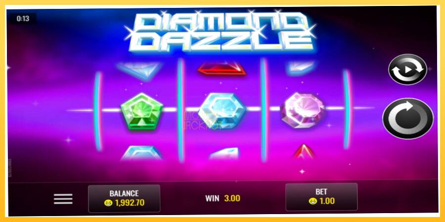 Игровой аппарат Diamond Dazzle - игра на реальные деньги, картинка 2