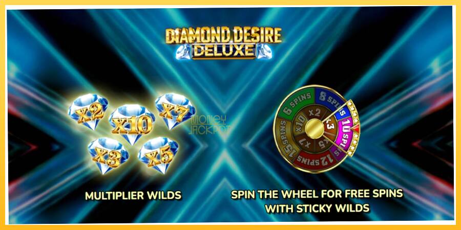 Игровой аппарат Diamond Desire Deluxe - игра на реальные деньги, картинка 4