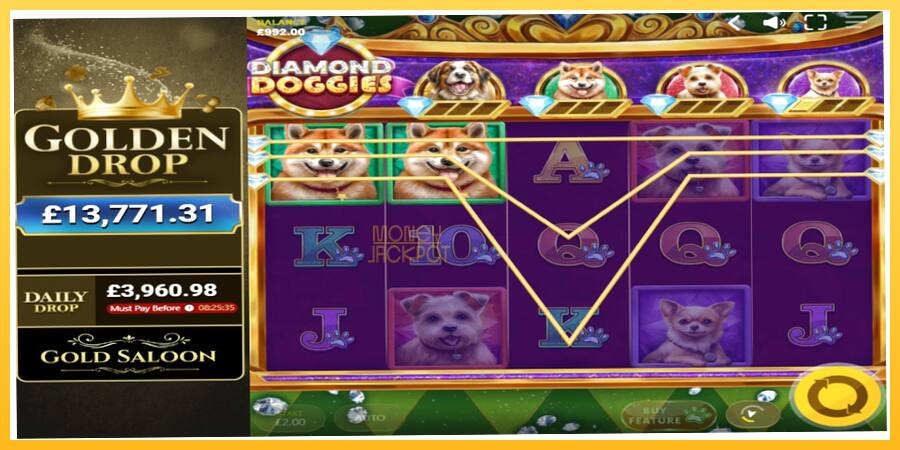 Игровой аппарат Diamond Doggies - игра на реальные деньги, картинка 2