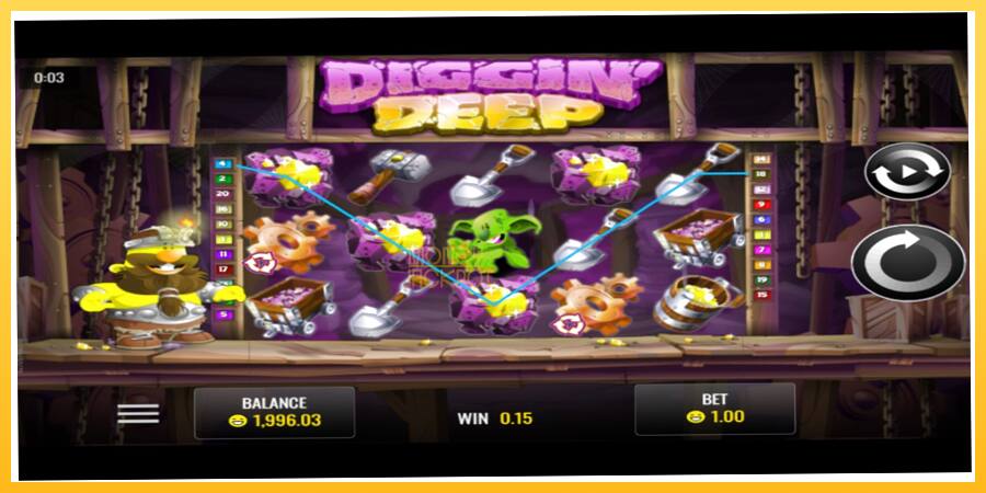 Игровой аппарат Diggin’ Deep - игра на реальные деньги, картинка 2