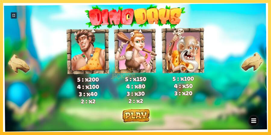 Игровой аппарат Dino Days - игра на реальные деньги, картинка 6