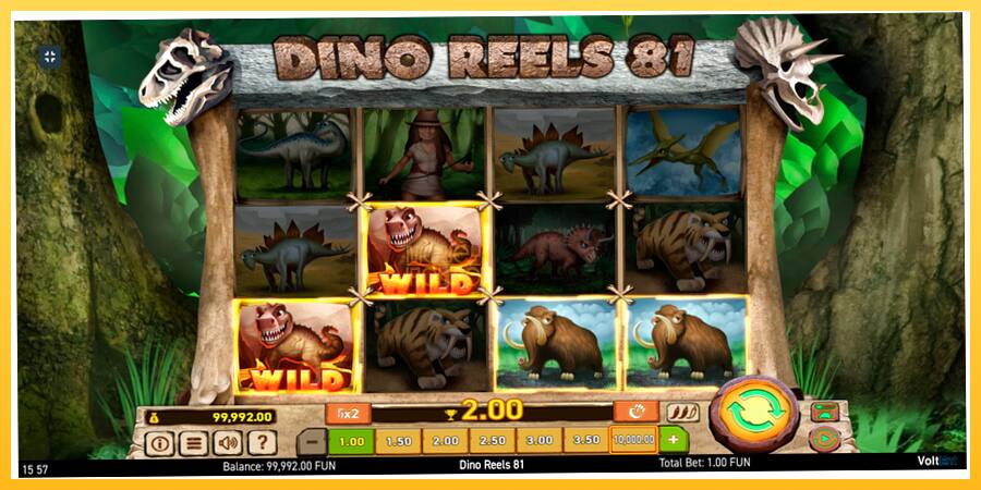 Игровой аппарат Dino Reels 81 - игра на реальные деньги, картинка 3