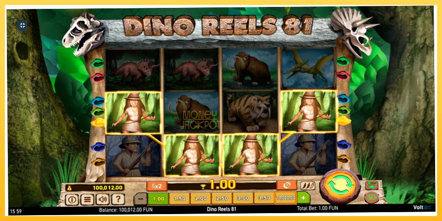 Игровой аппарат Dino Reels 81 - игра на реальные деньги, картинка 9